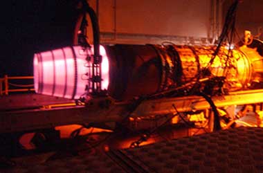 jet engine test